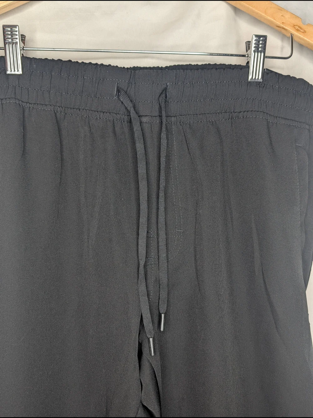 LEG3ND Men's Black Comfort Fit Drawstring Jogger Pants, Large - Picture 9 of 16